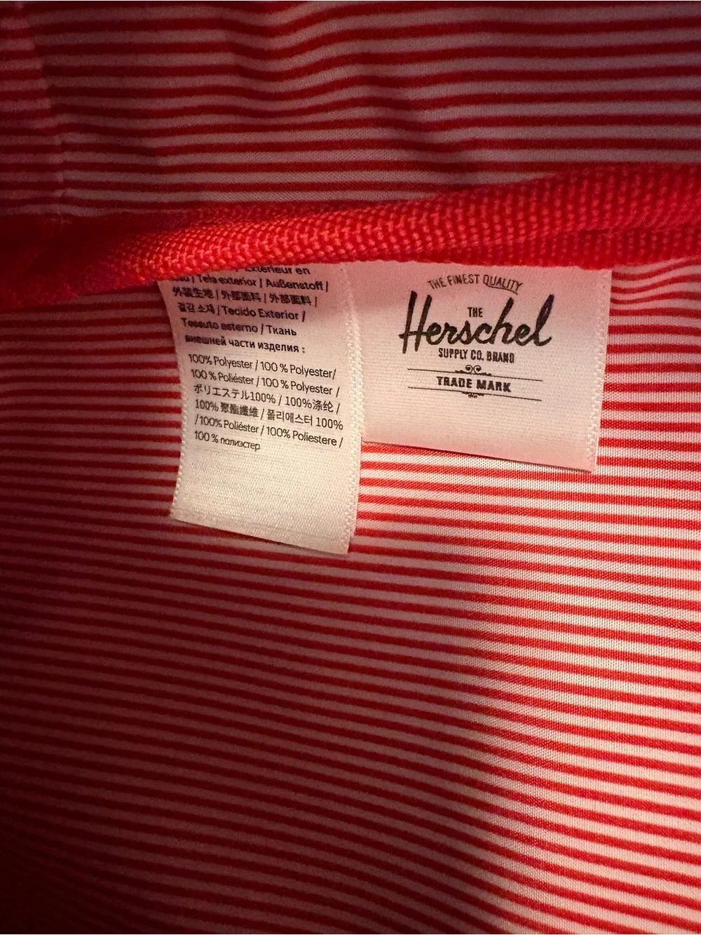 Herschel Supply Co Navy Backpack